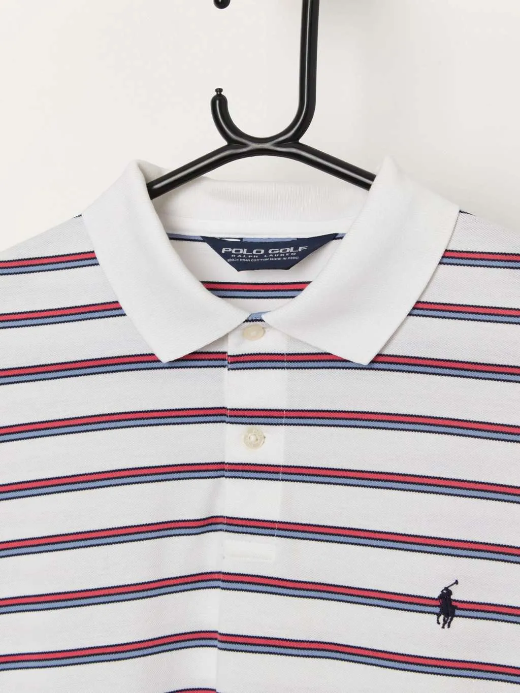 Y2K vintage Polo Golf Ralph Lauren striped polo shirt – Medium