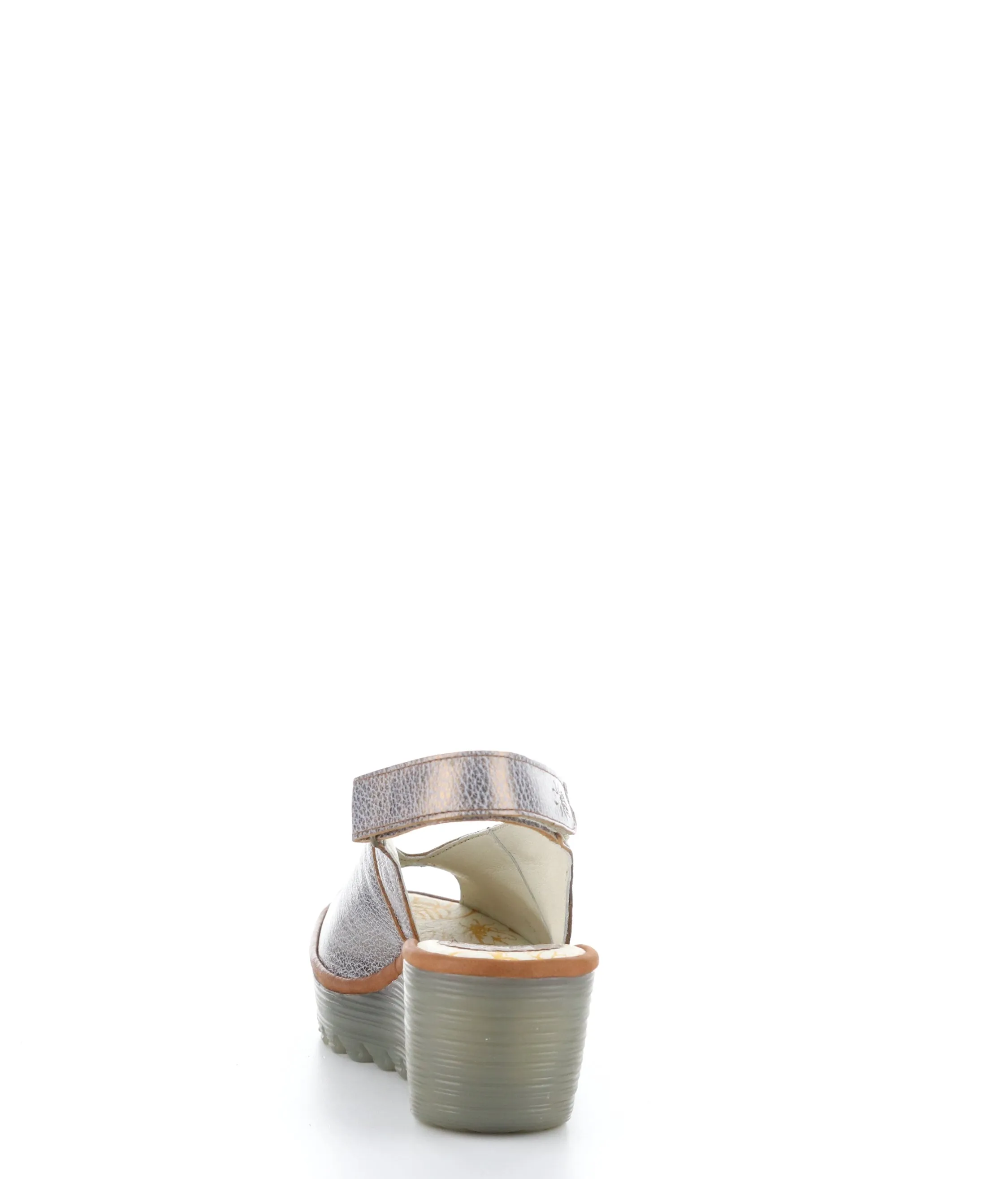 YEAY387FLY 001 BRONZE/TAN Velcro Sandals