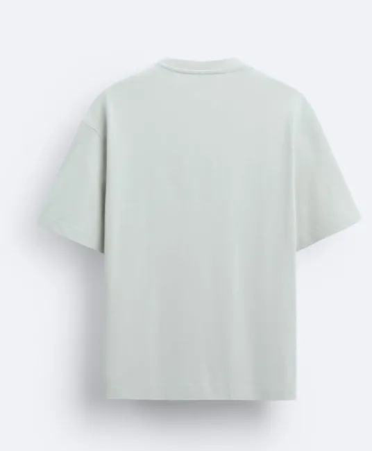 ZARA  |Cotton Short Sleeves T-Shirts